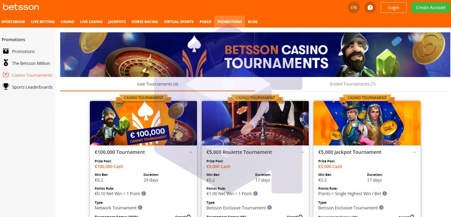 Betsson Casino